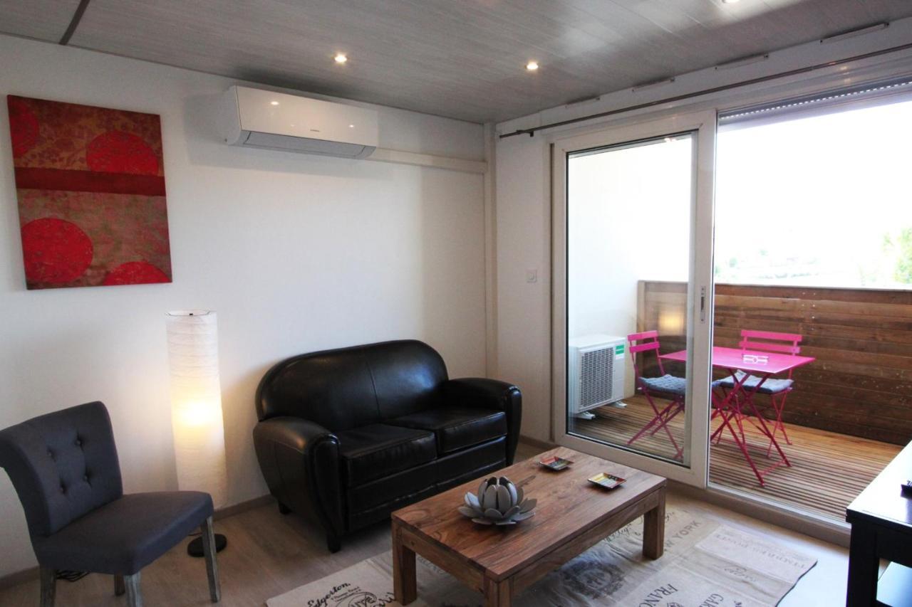 Le Balcon Sur La Cite Apartment การ์กาซอน ภายนอก รูปภาพ